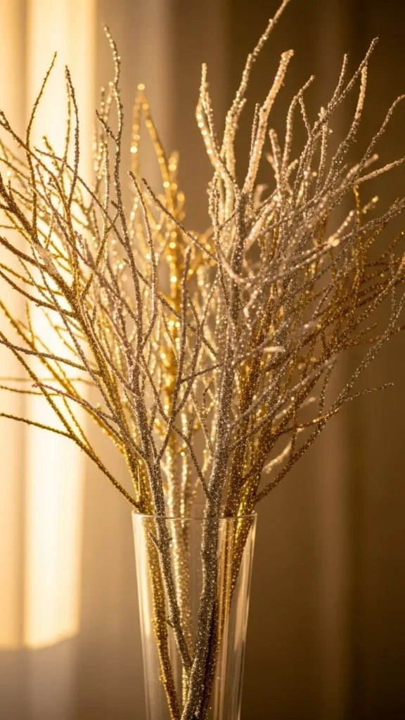 DIY Sparkle Branches