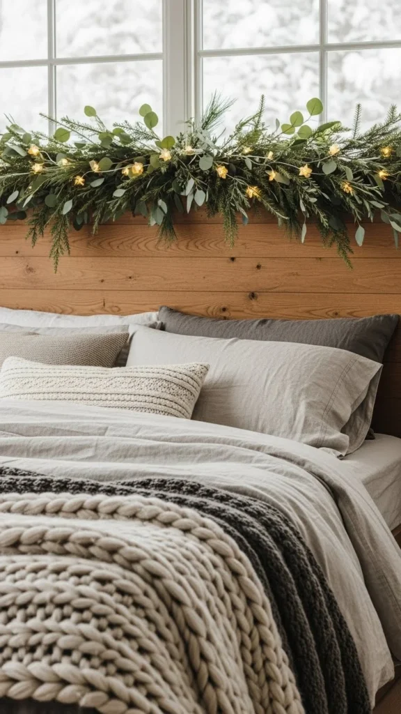 Decorate With Soft Winter Garlands