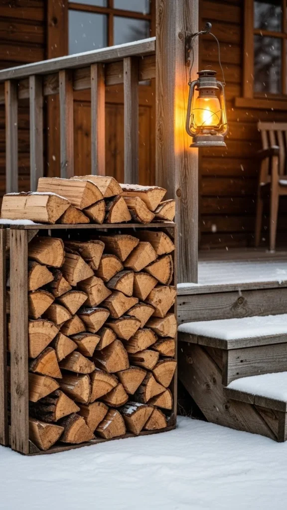 Decorative Firewood Crate