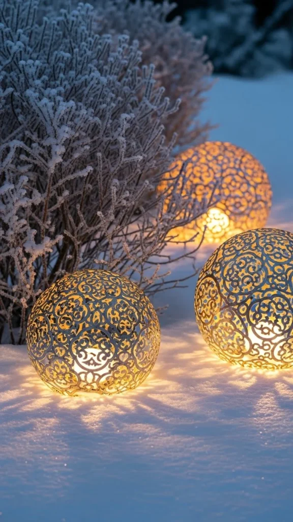 Decorative Oversized Orbs