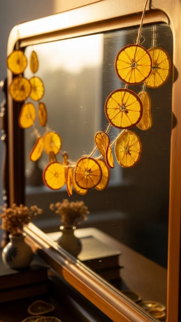 Dried Orange Garland