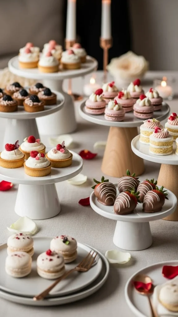 Elegant Dessert Displays