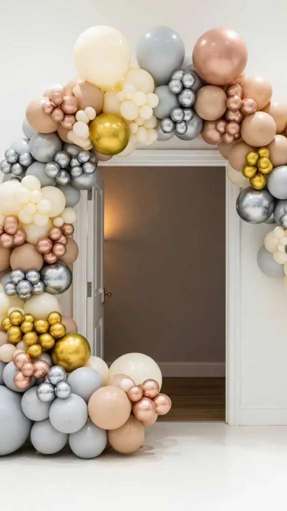 Entryway Welcome Balloon Arch