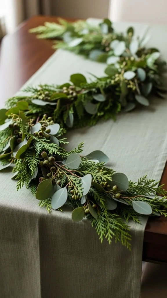Eucalyptus and Cedar Mix Garland