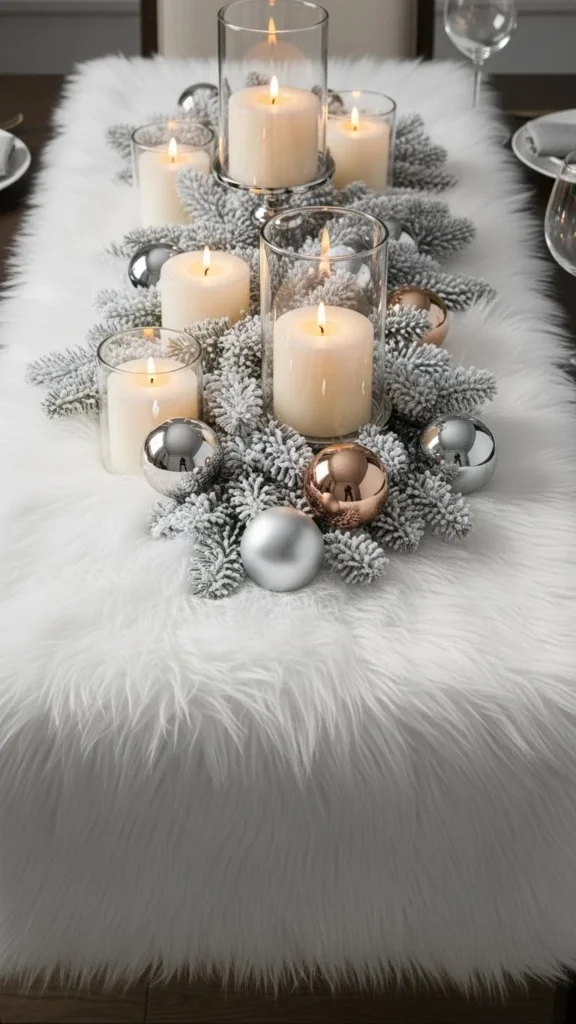 Faux Fur Winter Runner