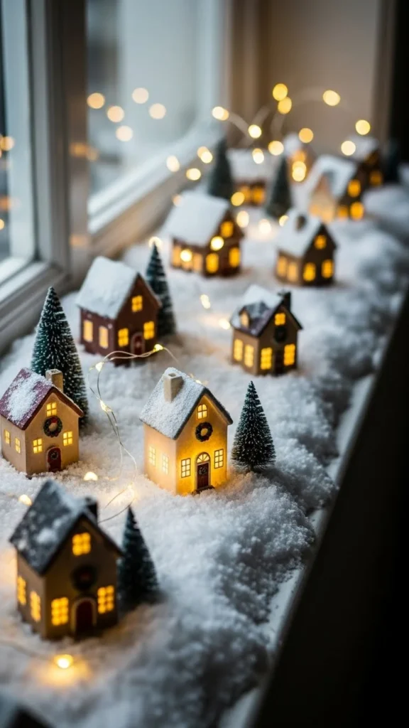 Faux Snow Window Ledge