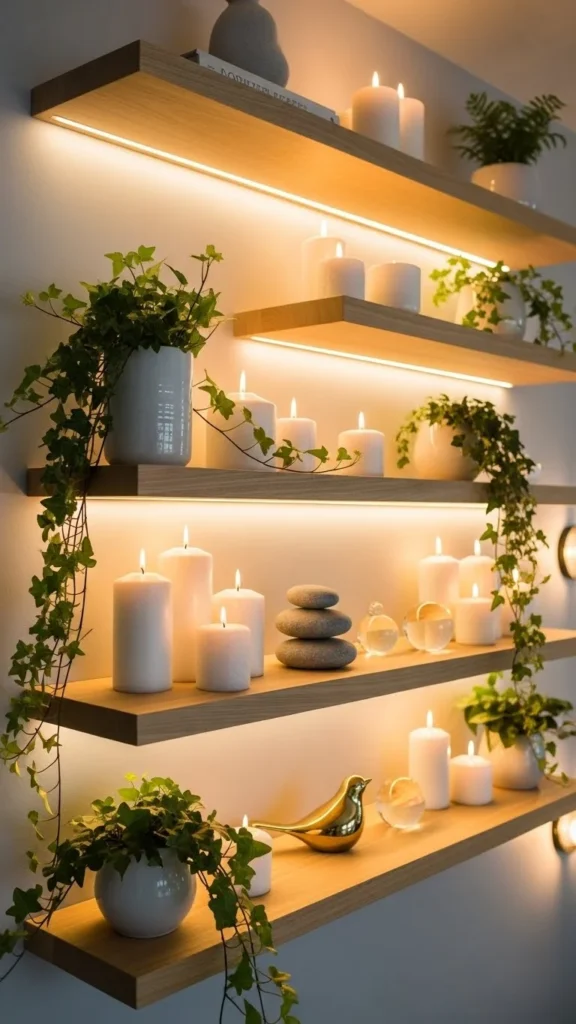 Floating Shelf Display