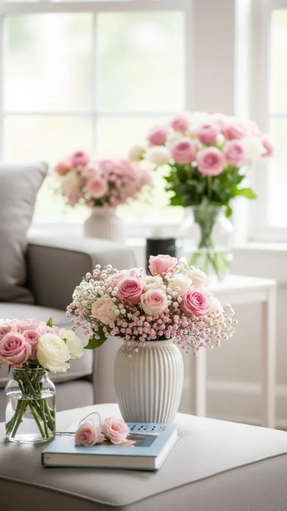 Floral Touches with Soft Colors