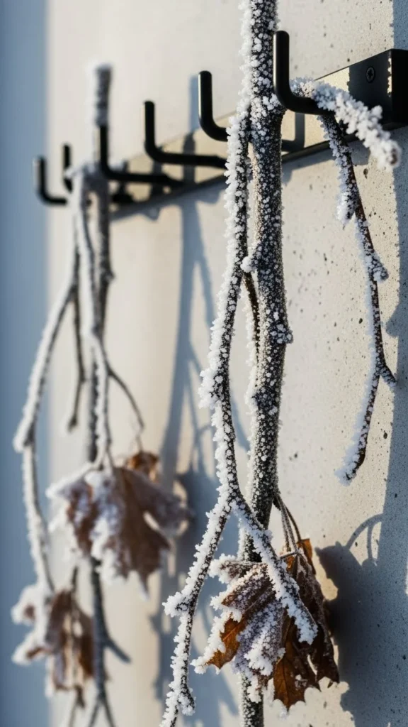 Frosted Branch Wall Arrangement