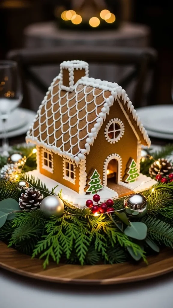 Gingerbread House Display