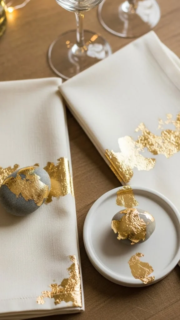 Gold Leaf Accents
