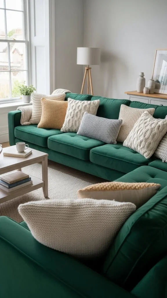 Green Balloon Arch With Mixed Shades