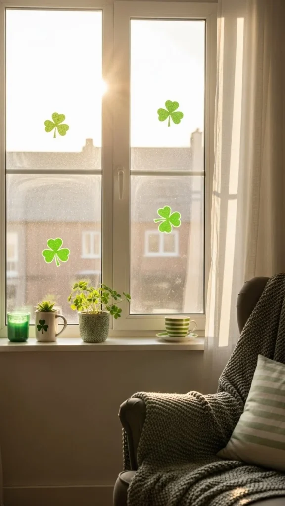 Green Bookshelf Styling