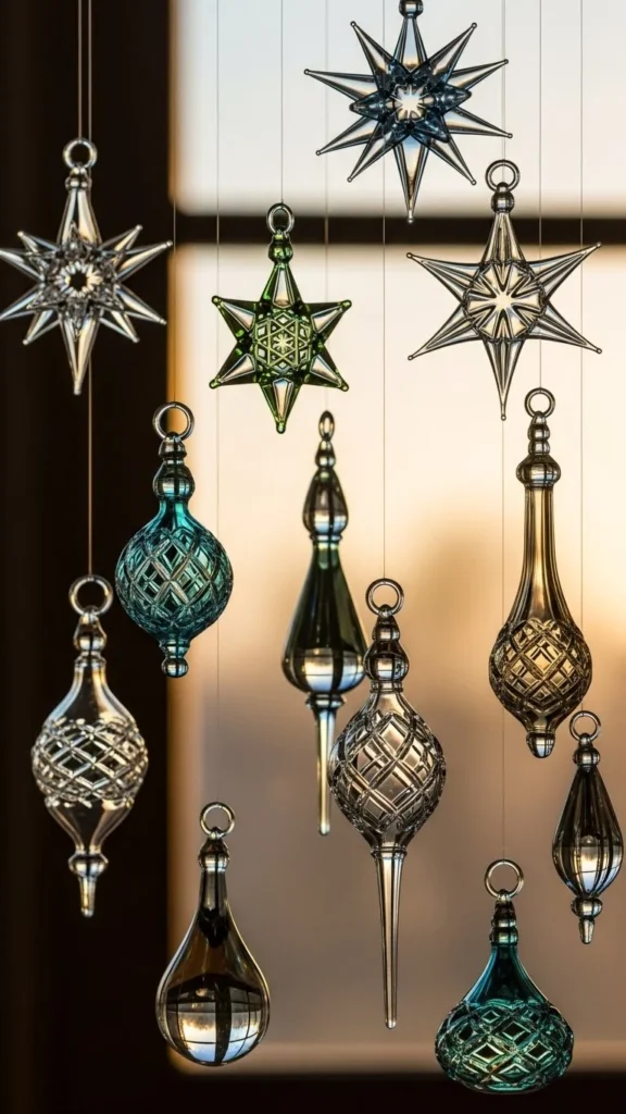 Hanging Glass Ornaments