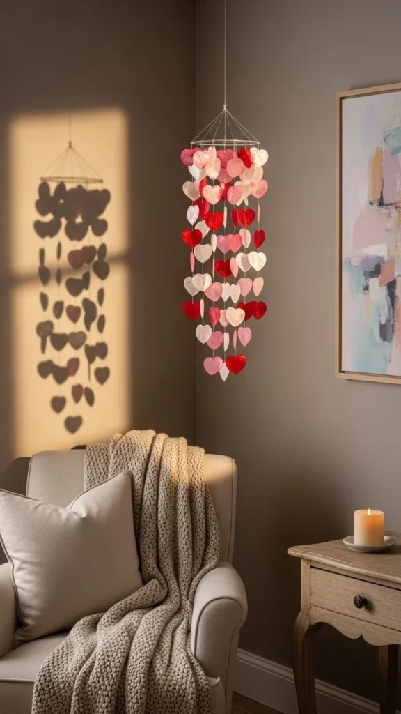 Hanging Heart Mobiles