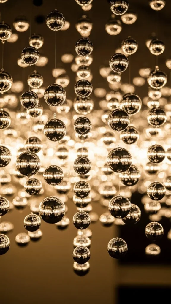 Hanging Mini Disco Balls