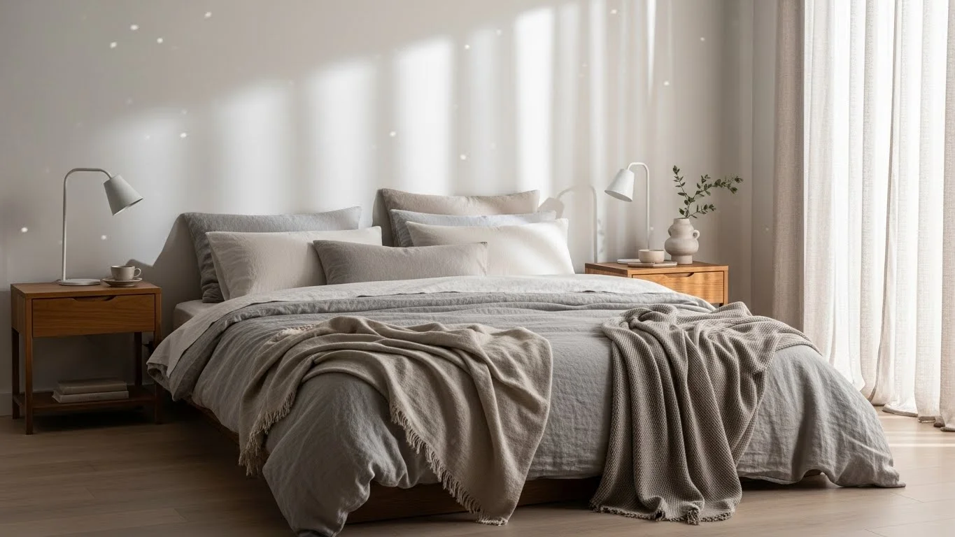 How to Decorate a Minimalist Bedroom Without Feeling Cold
