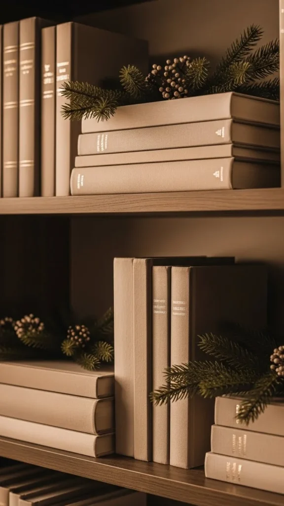 Layered Books for Winter Texture