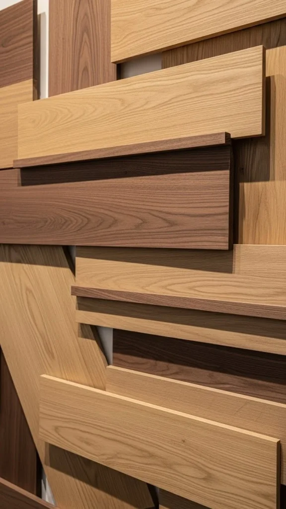 Layered Wooden Wall Art