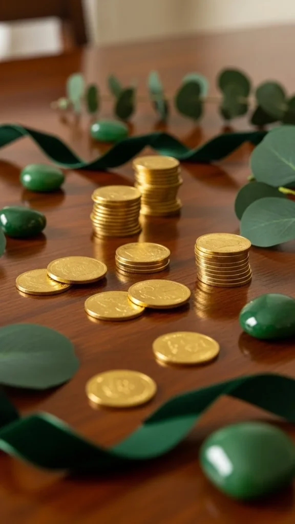 Lucky Coin Table Scatter