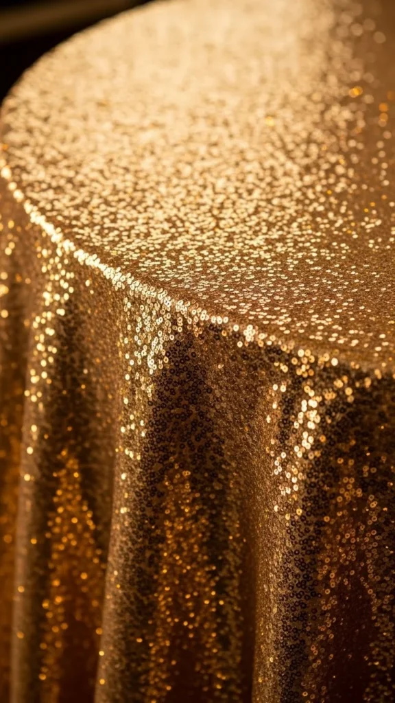 Luxe Sequin Tablecloth