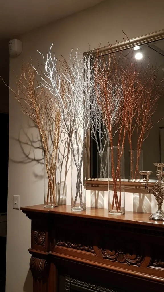 Metallic Branch Display