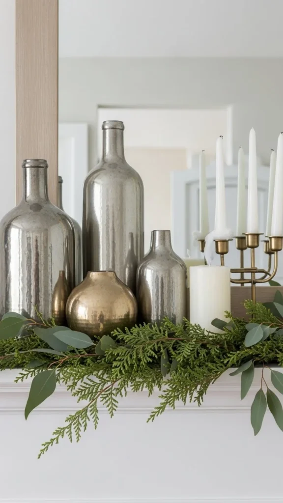 Metallic Winter Accents