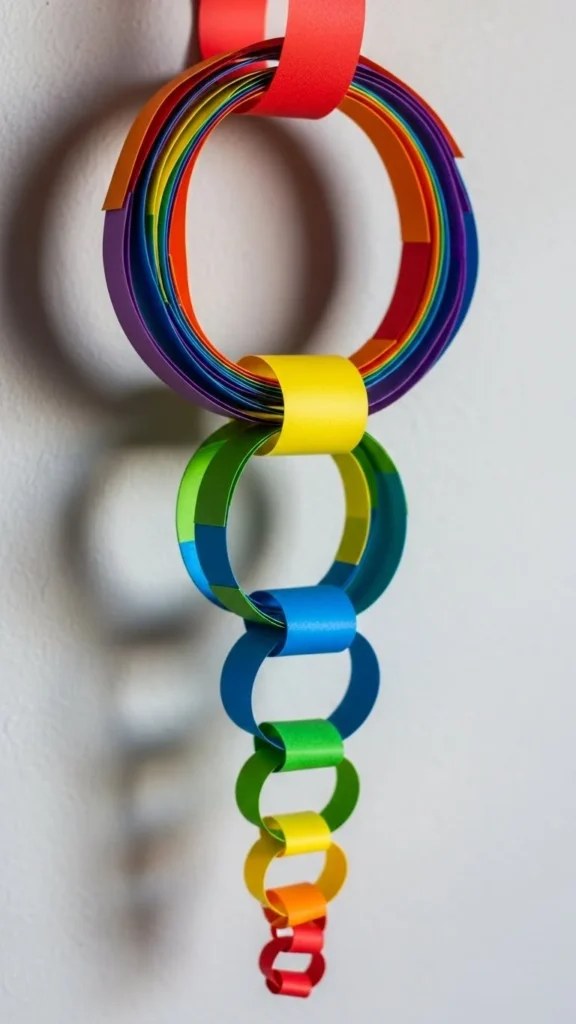 Mini Paper Countdown Rings