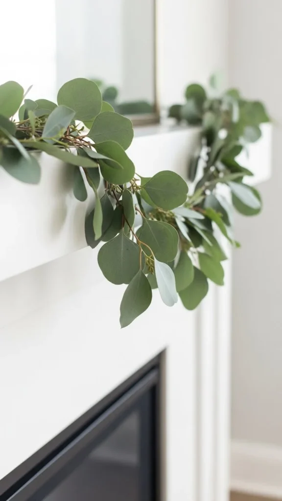Minimalist Eucalyptus Garland