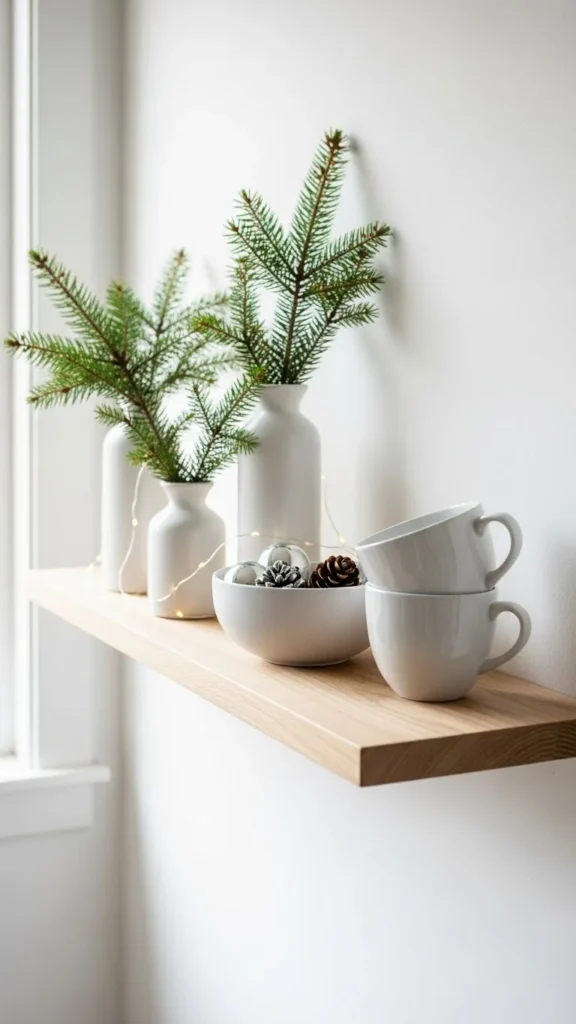 Minimalist Evergreen Wall Shelf