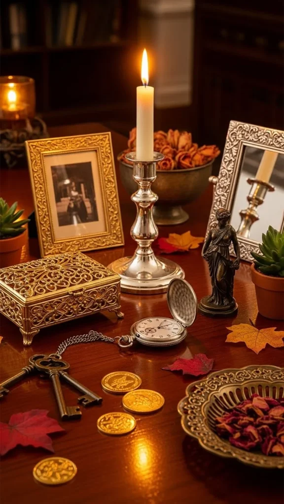 Mixed Metals Table Layout