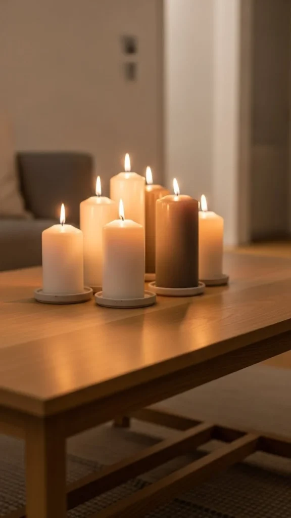 Modern Candle Arrangement