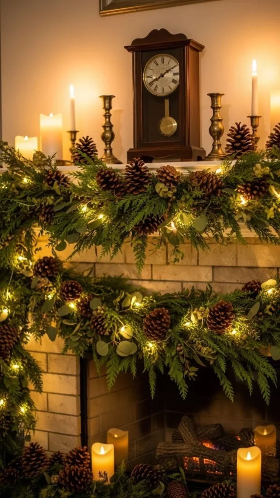 Natural Pinecones and Earthy Textures