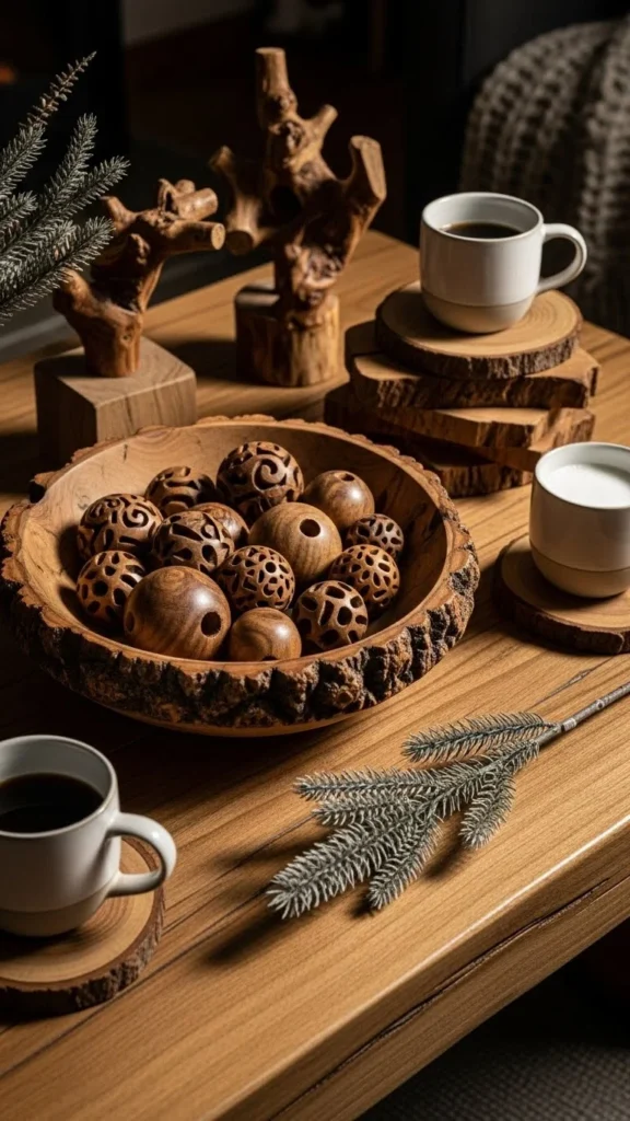 Natural Wood Accents