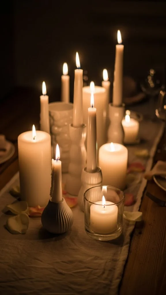 Neutral Candle Groupings