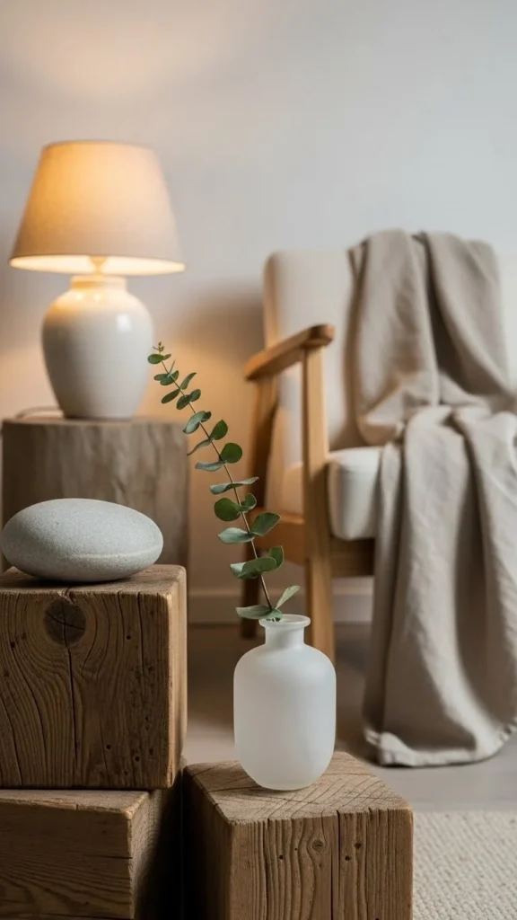  Neutral Textured Shelf with Layers