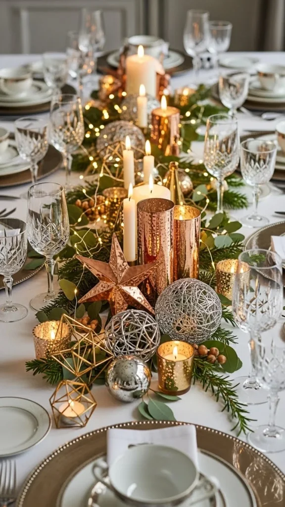 New Year Centerpiece Crafts