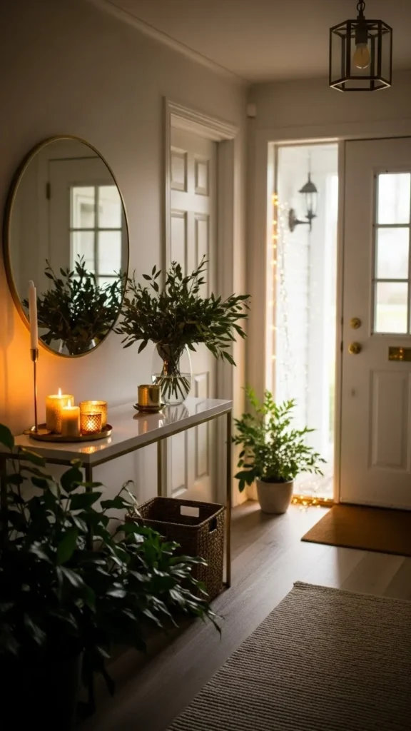 New Year Entryway Decor