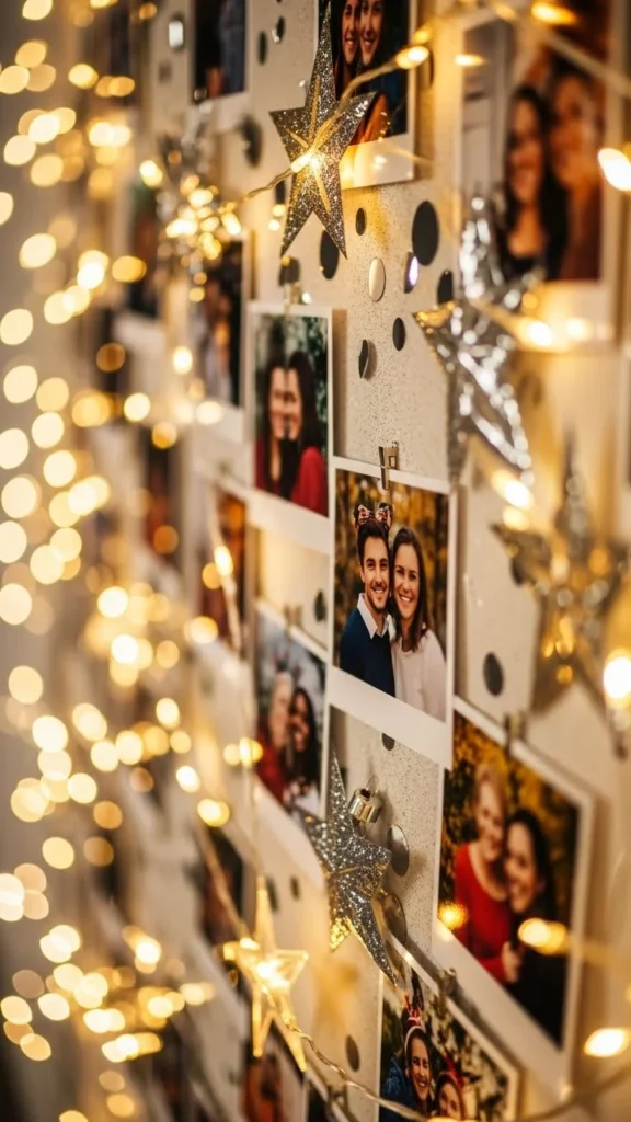 New Year Photo Wall Ideas