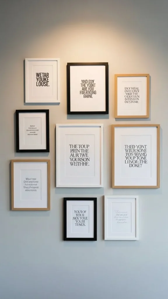 New Year Quote Wall (Printables)