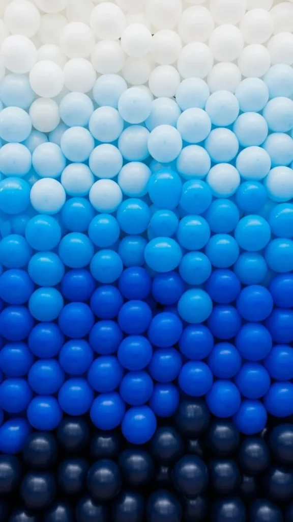 Ombre Balloon Wall