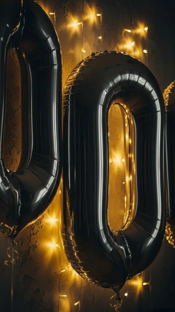 Oversized Number Balloons