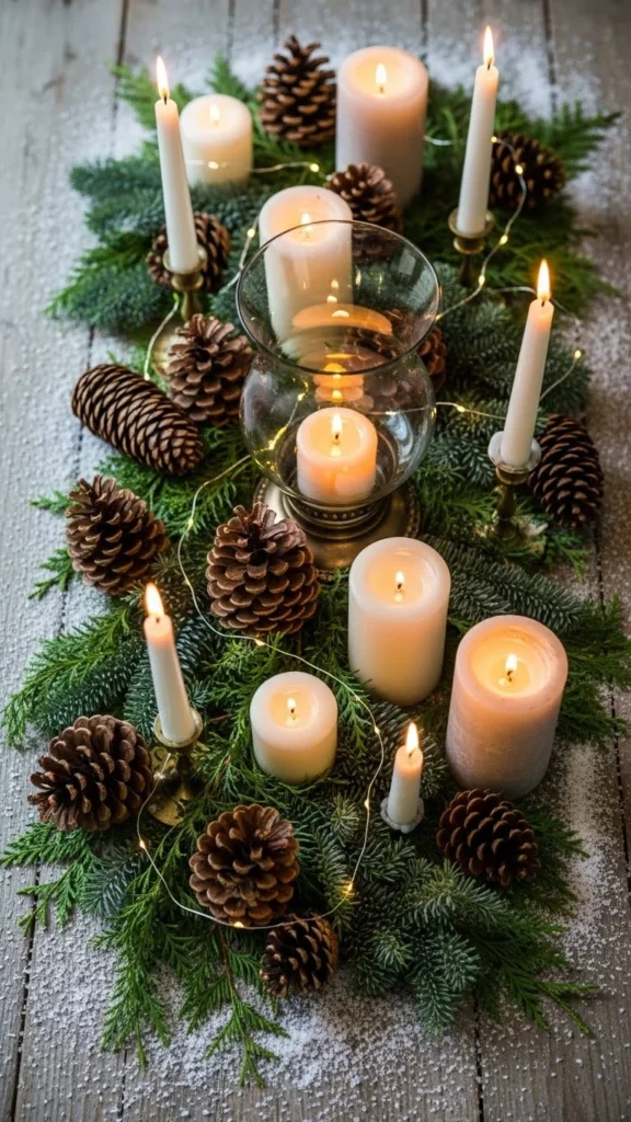 Pinecone Scattered Styling