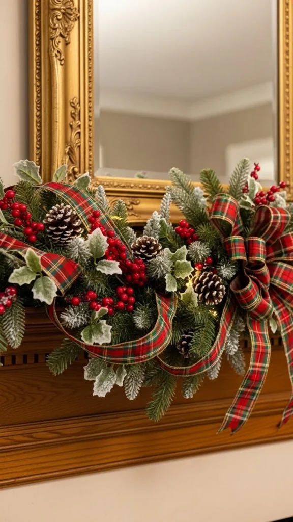Plaid Ribbon Garland