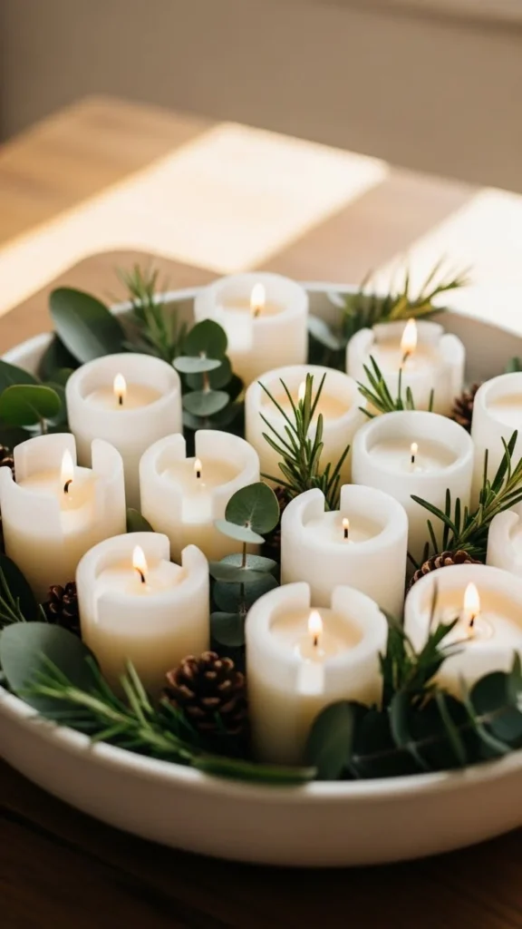 Poured Wax Candle Bowl