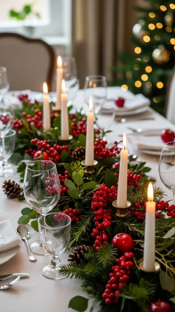 Red Berry Garland Spread