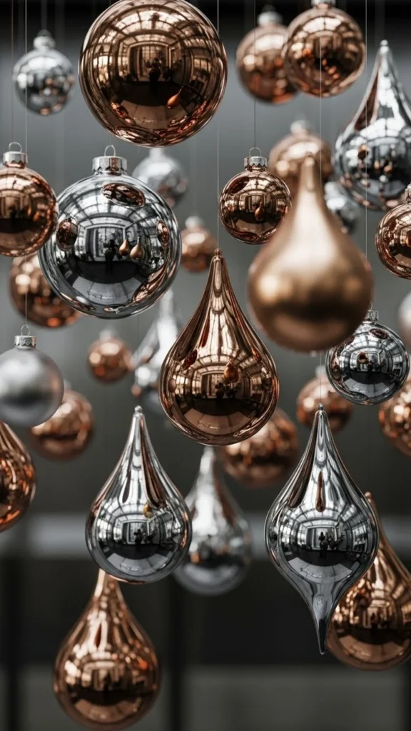 Reflective Ornament Wall