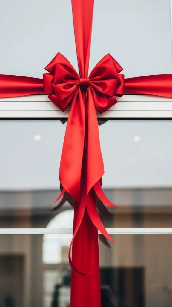 Ribbon-Inspired Window Frame