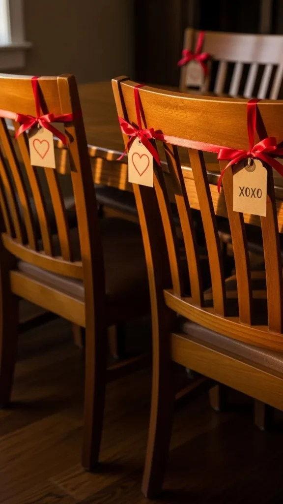 Romantic Dining Chair Decor