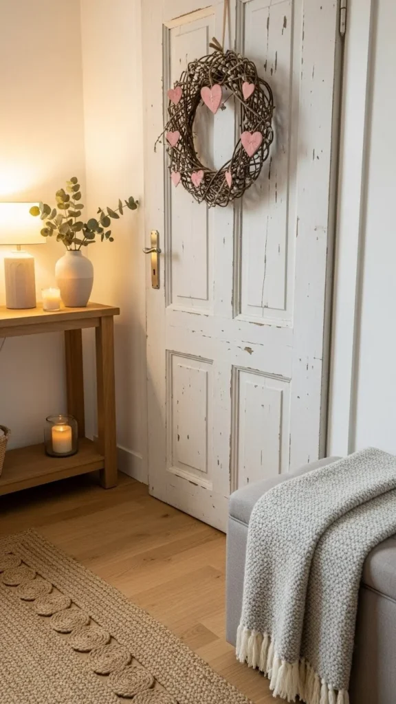 Romantic Entryway Touches